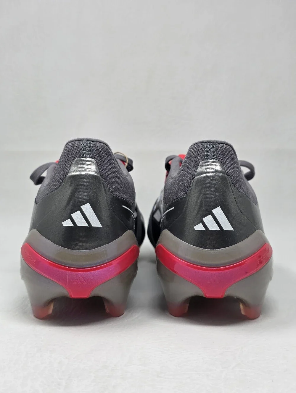 Adidas Predator Pro Tongue FG Football Soccer Cleats Grey Mens Size 7 JR3324 New